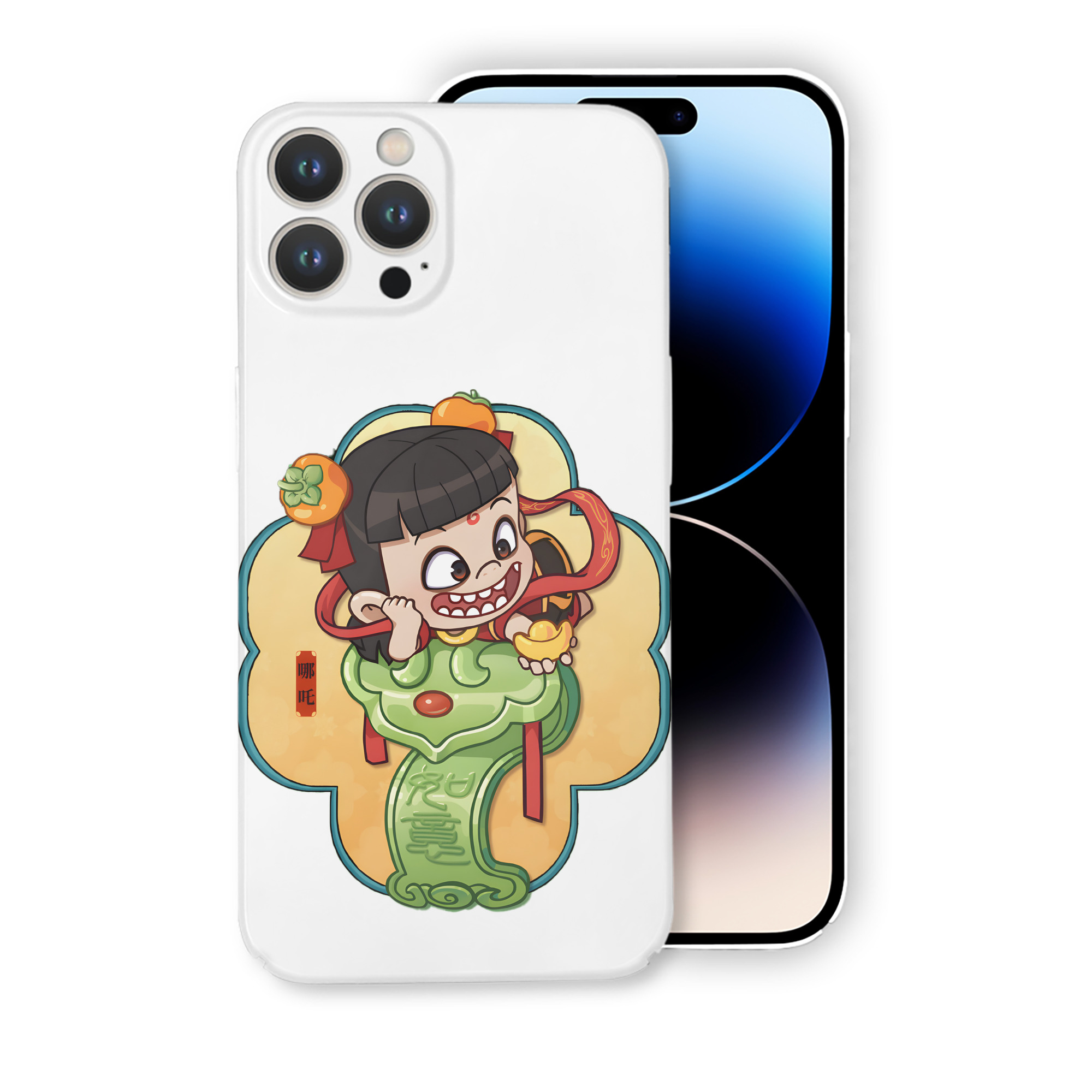 （画像用） Ne Zha 2 ナタ 魔童の大暴れ 【iPhone 14シリーズ対応】ハードケース